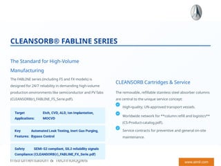 Cleansorb Column CS Clean gas abatement system for hazardous gas abatement.pptx