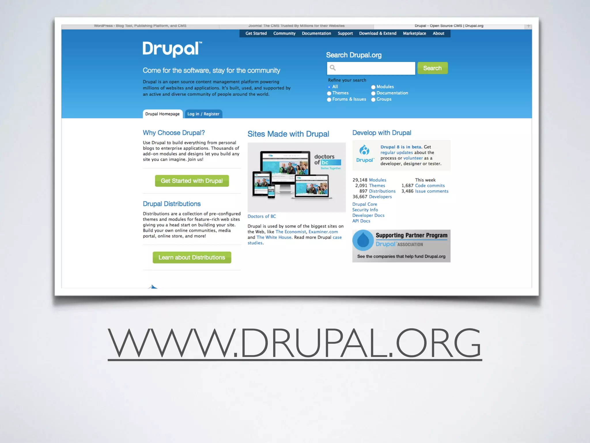 WWW.DRUPAL.ORG
 