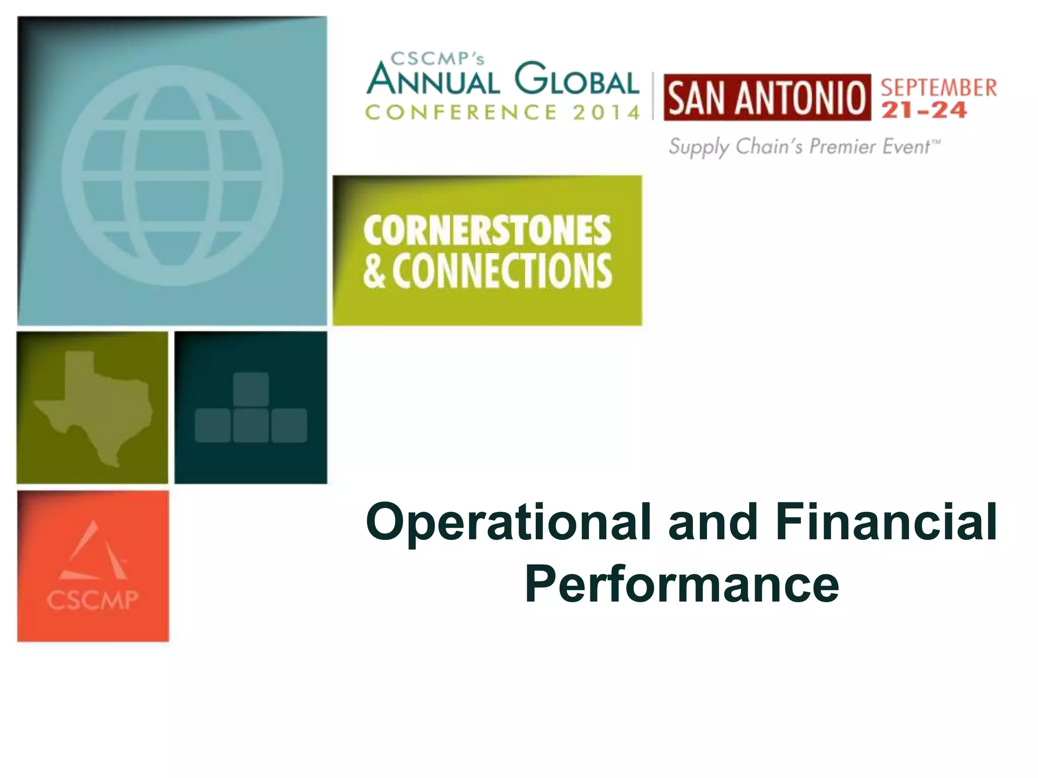 Operational and Financial 
Performance 
 