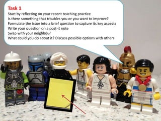 Chrissi

Task 1
Start by reflecting on your recent teaching practice
Is there something that troubles you or you want to i...