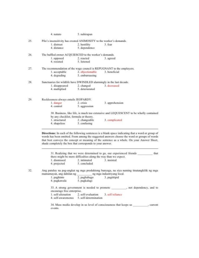 Csc reviewer