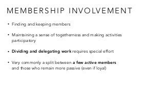 Member-Owned Alternatives: Exploring Participatory Forms of Organising with Cooperatives / Airi Lampinen, Moira McGregor, Rob Comber, & Barry Brown Slide 10