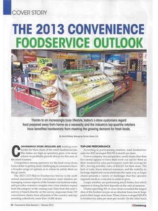 Csd 0213 convenience foodservice outlook