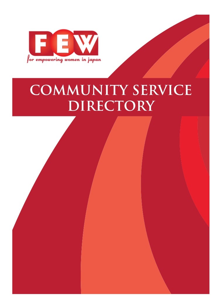community service directory 2011 community service directory
