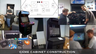 GAME CABINET CONSTRUCTION 
