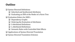 CSE-303 Chapter-05 compiler bison flex syntax | PDF