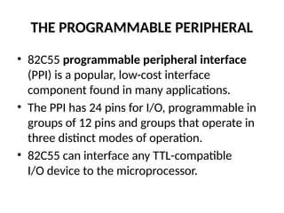 Comprehensive Overview of Computer Peripherals and Interfacing ...