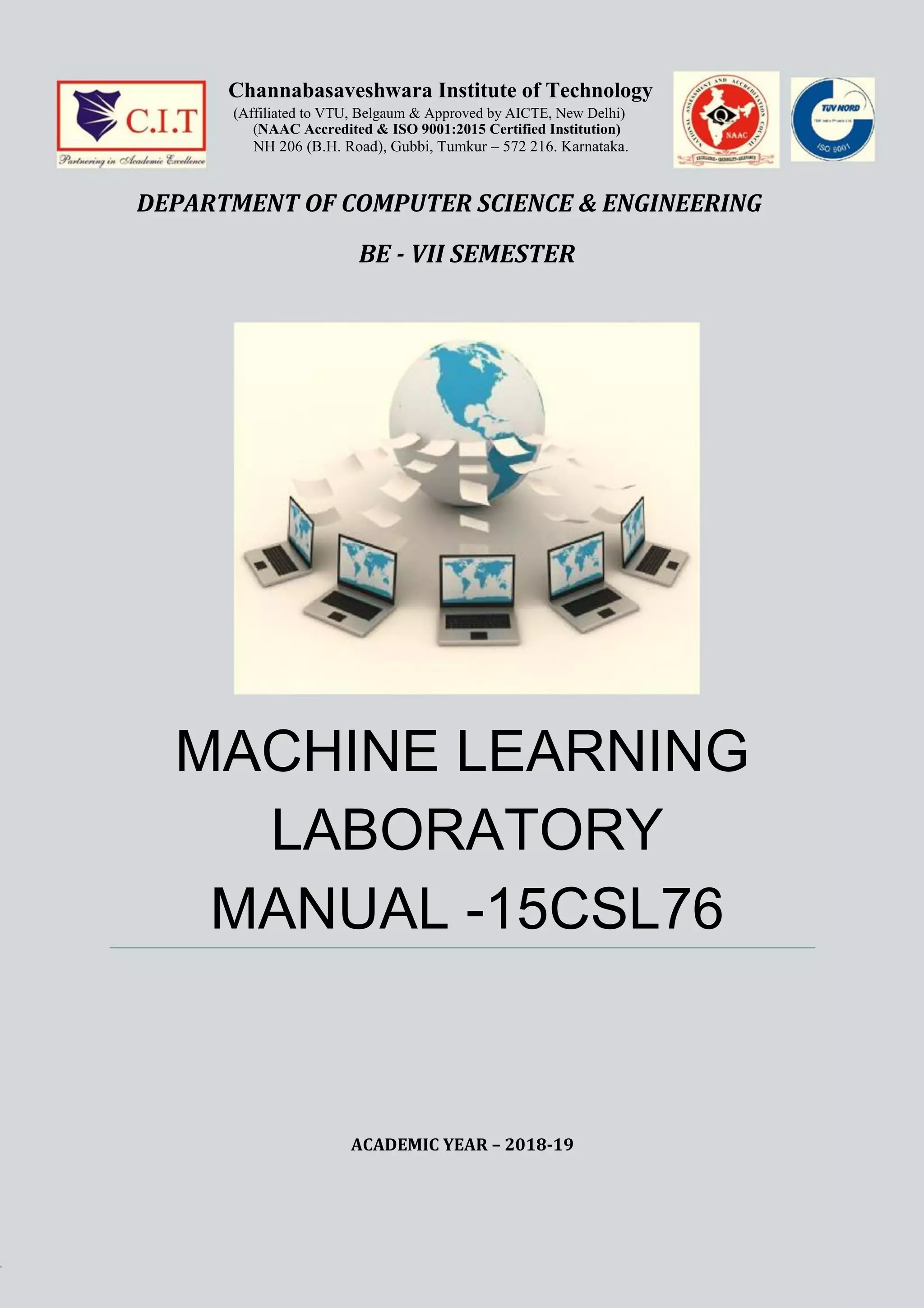 Cse 7thsemmachinelearninglaboratorycsml1819 PDF