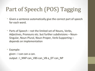 Introduction to Natural Language Processing | PPT