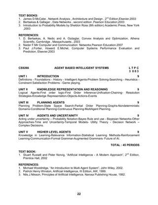 M.E. syllabus regulation 2009 | PDF