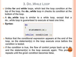 Cse lecture-7-c loop | PPT
