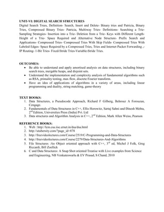 Cse revised syllabus-updated on 20-07-2017 | PDF