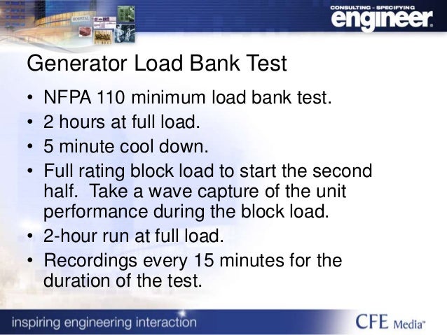 Critical Power: Generators and Generator System Design