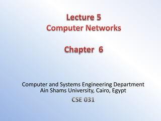 Computer and Systems Engineering Department
Ain Shams University, Cairo, Egypt
 