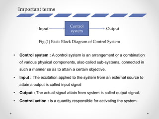 Introduction to Control System : Open Loop System and Close Loop System ...