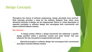 Design Concepts
 