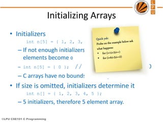 Array and functions | PPT