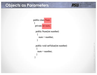 JavierGonzalez-Sanchez|CSE110|Summer2017|14
Objects as Parameters
 