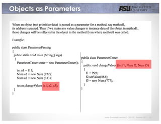 Javier Gonzalez-Sanchez | CSE110 | Summer 2017 | 15
Objects as Parameters
 