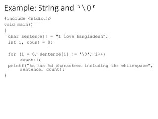 Cse115 lecture14strings part01 | PPT