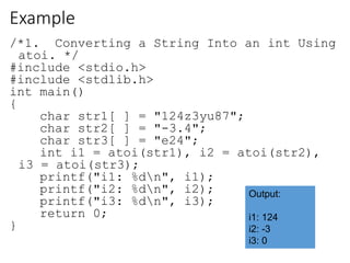 Cse115 lecture14strings part01 | PPT