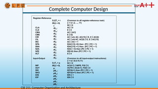 Comprehensive Overview of Computer Organization and Architecture | PPTX