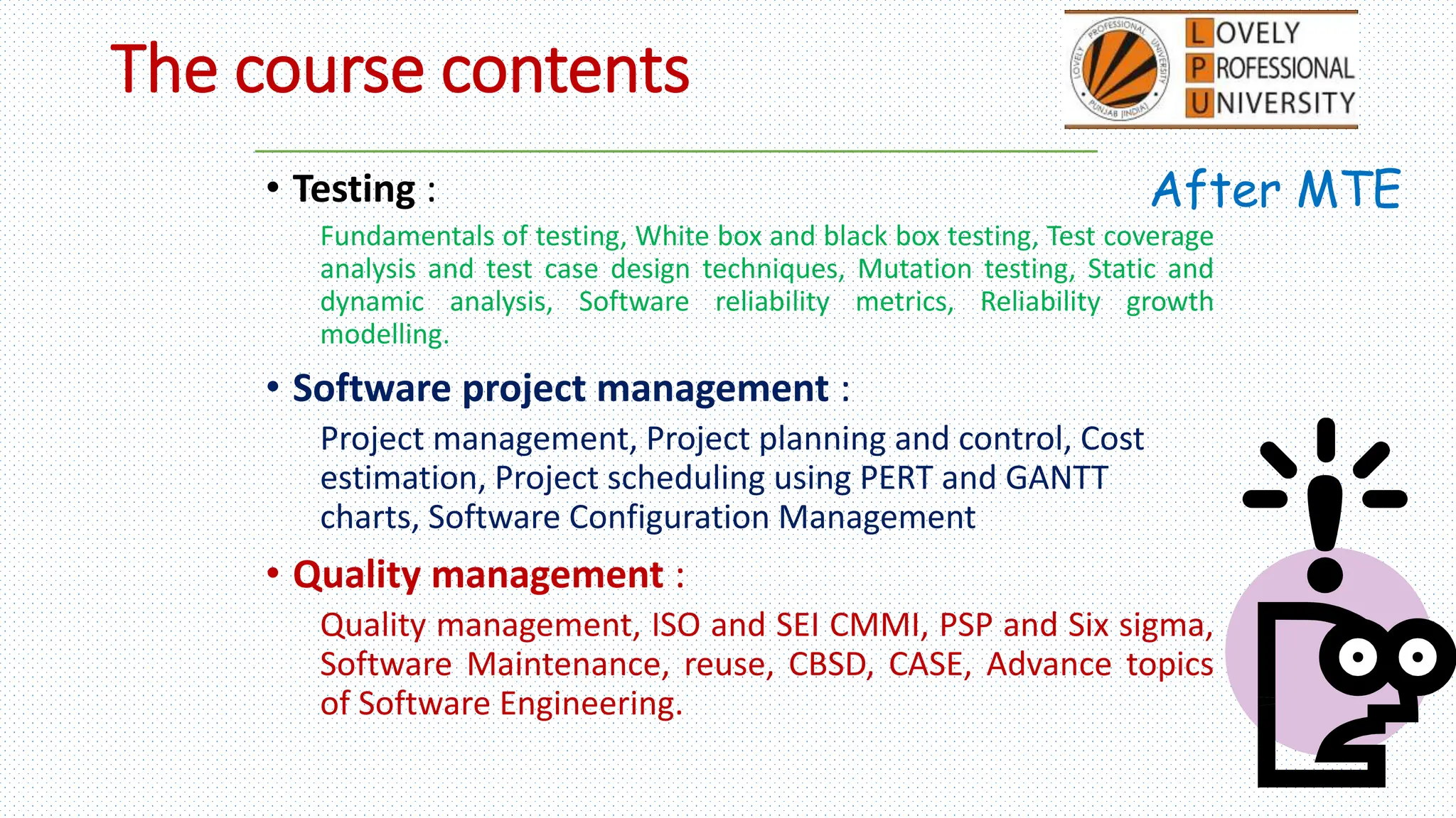 CSE320 SOFTWARE ENGINEERING Lecture01 (1).ppt