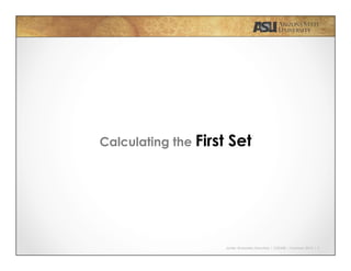 Javier Gonzalez-Sanchez | CSE340 | Summer 2015 | 4
Calculating the First Set
 