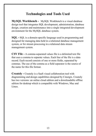 Cse443 Project Report - LPU (Modern Big Data Analysis with SQL ...