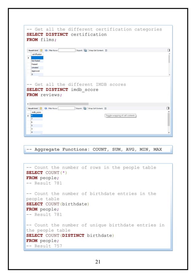 Cse443 Project Report - LPU (Modern Big Data Analysis with SQL ...
