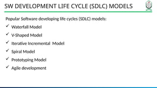 Comprehensive Overview of Software Development Life Cycle (SDLC) Models ...
