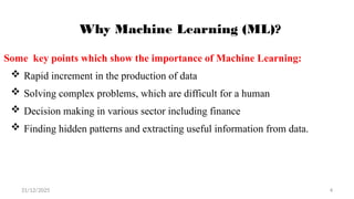 advanced machine learning note for MSc students from astu | PPTX