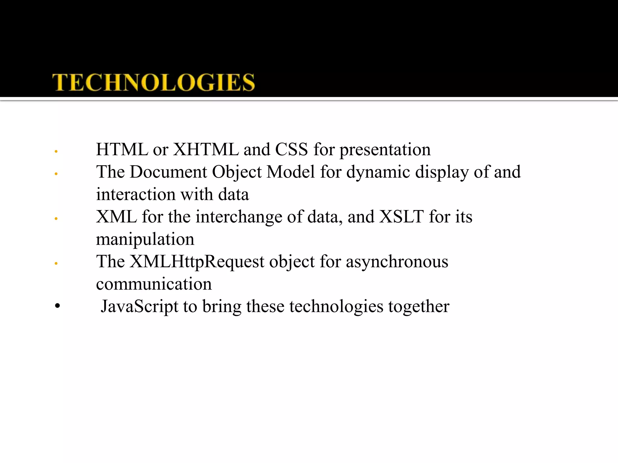 Ajax ppt | PPTX