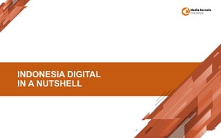 INDONESIA DIGITAL
IN A NUTSHELL
 