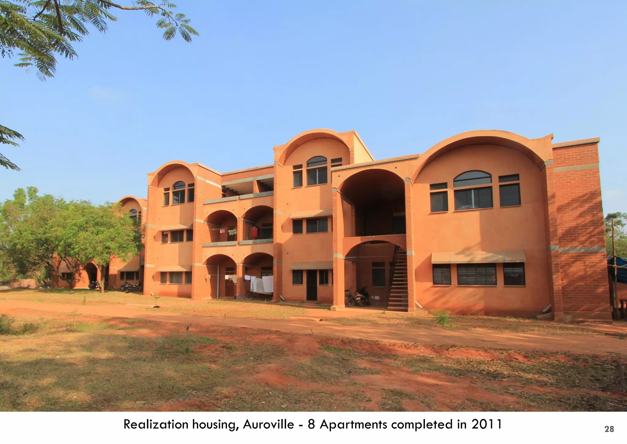 Realization housing, Auroville - 8 Apartments completed in 2011 28
 