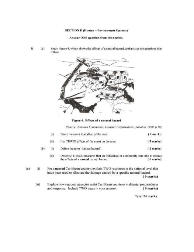 Geography Csec Pass Paper 2010
