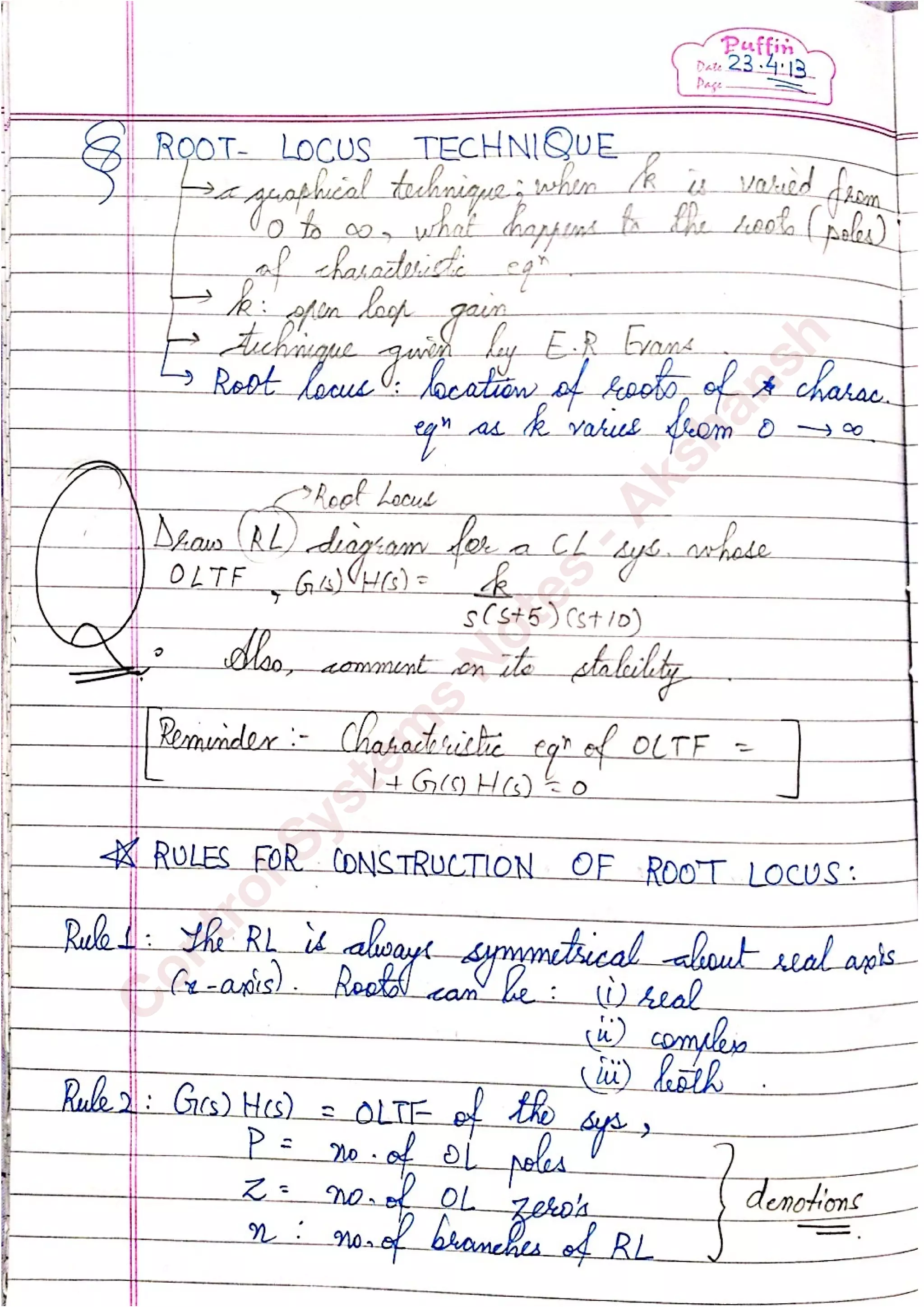 C
ontrolSystem
s
N
otes
-Akshansh
 