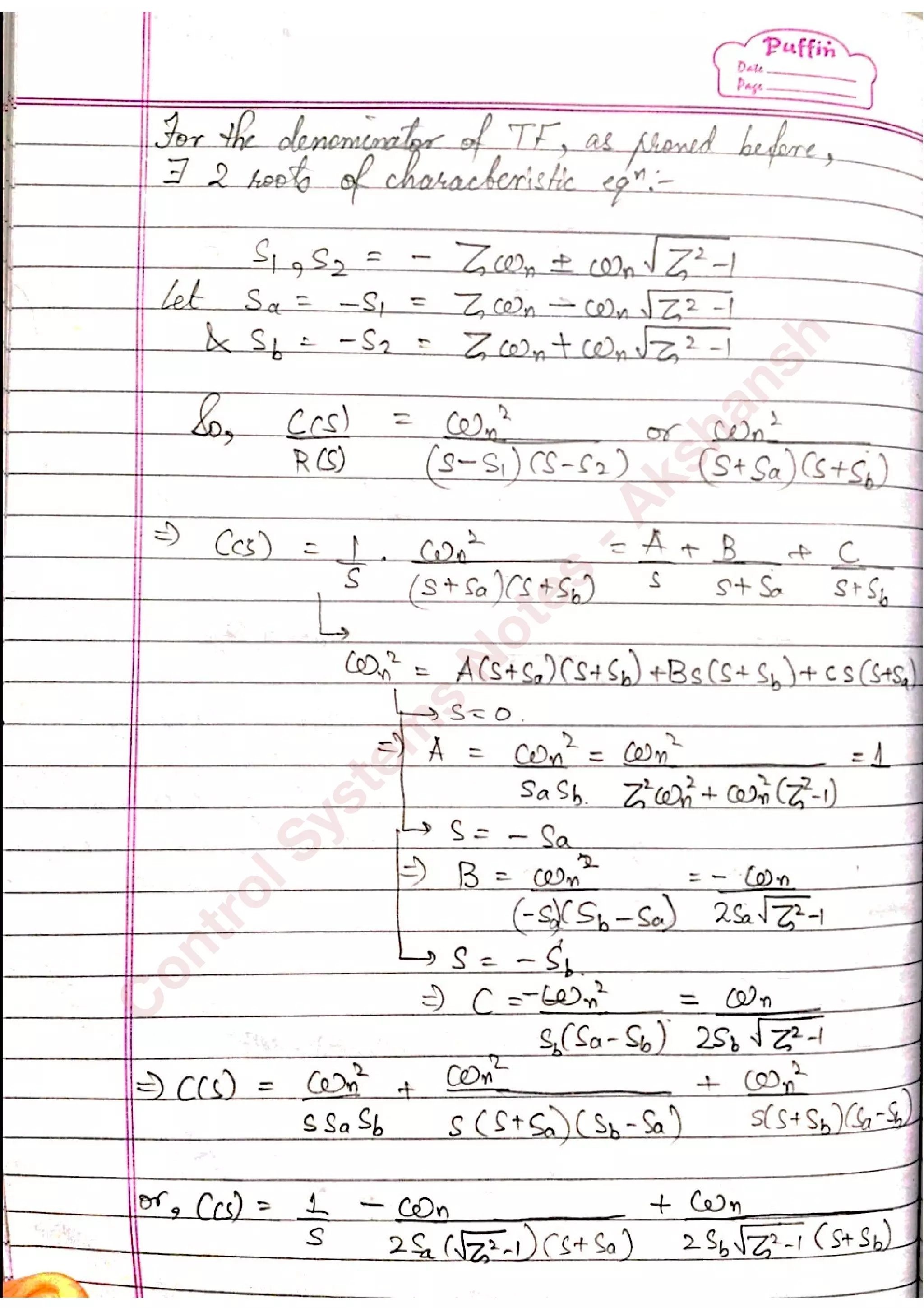 C
ontrolSystem
s
N
otes
-Akshansh
 