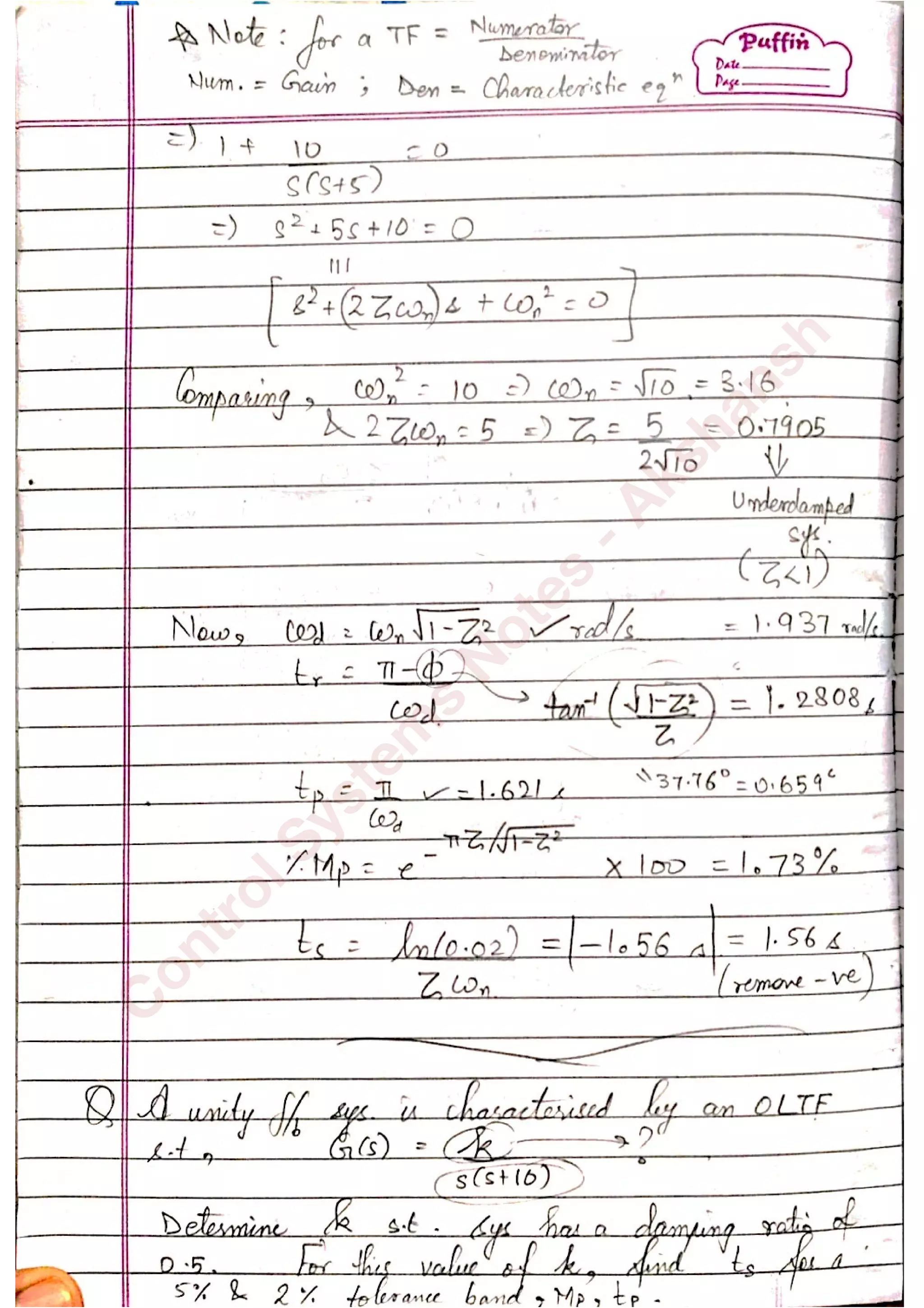 C
ontrolSystem
s
N
otes
-Akshansh
 