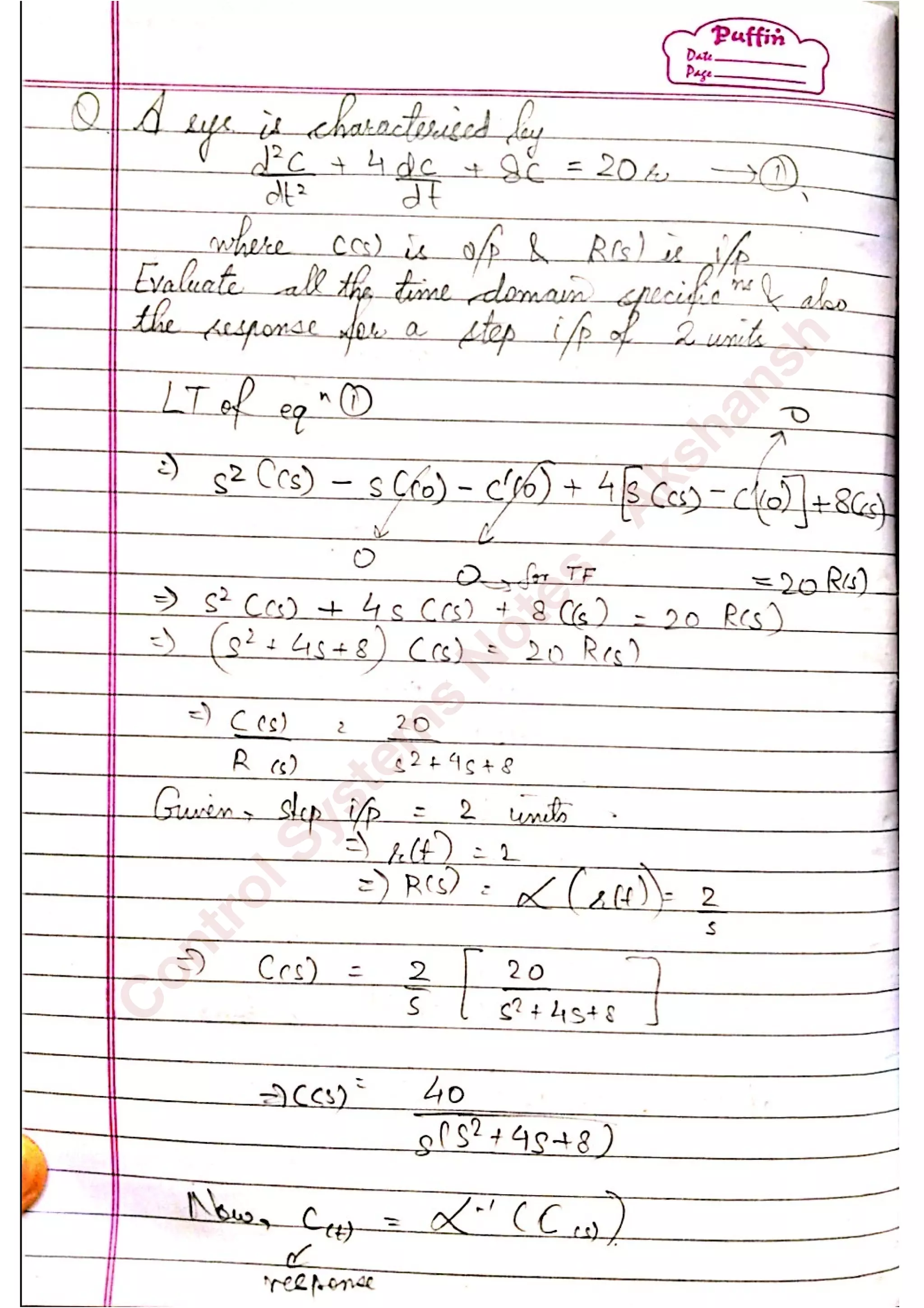 C
ontrolSystem
s
N
otes
-Akshansh
 
