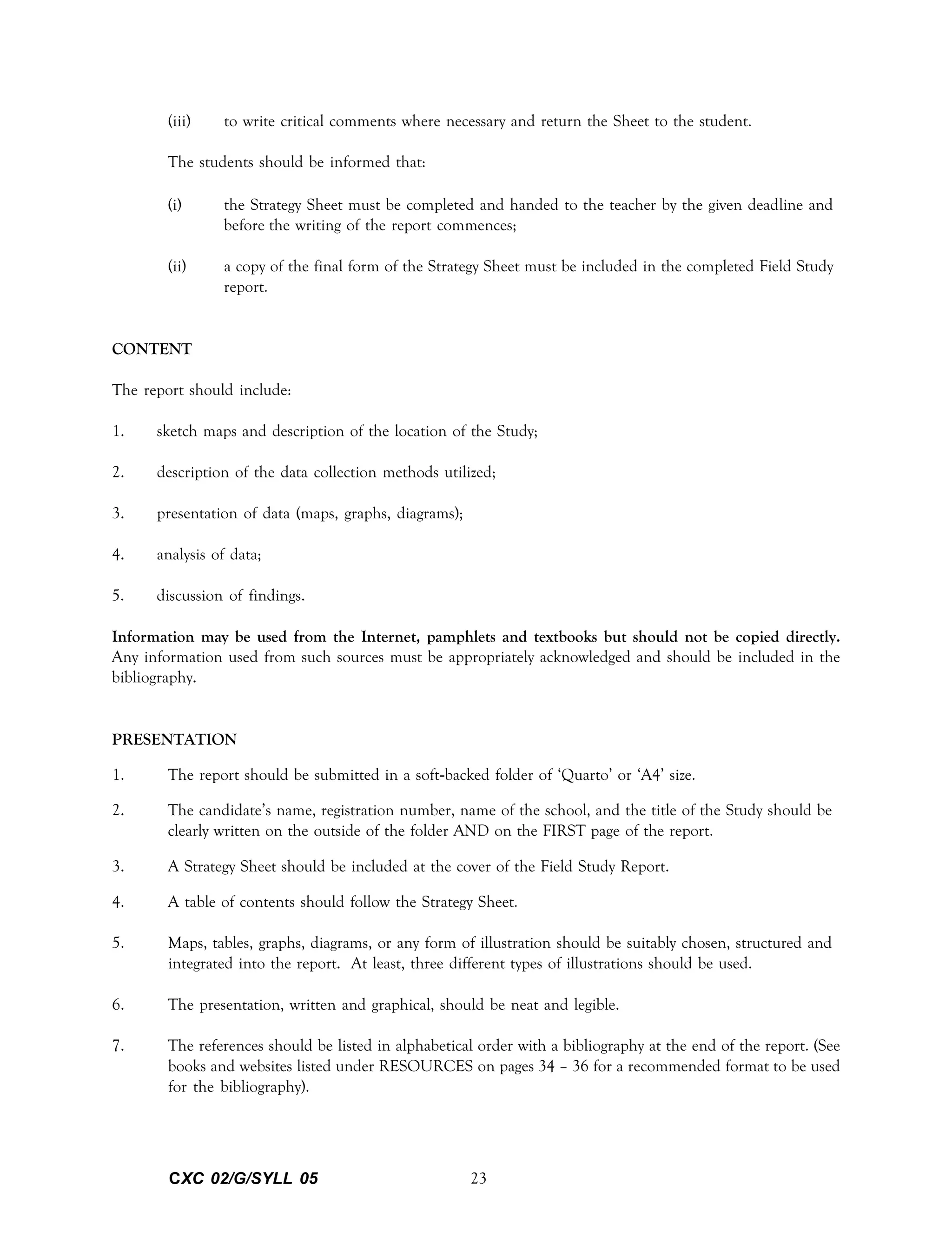 Csec geography syllabus | PDF