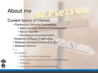 Continuous Software Engineering - A tutorial | PDF