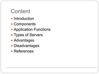 Client Server Architecture ppt | PPT