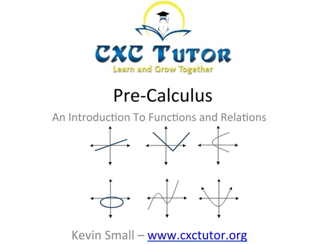 CSEC Mathematics Review - Introduction To Functions & Relations | PDF