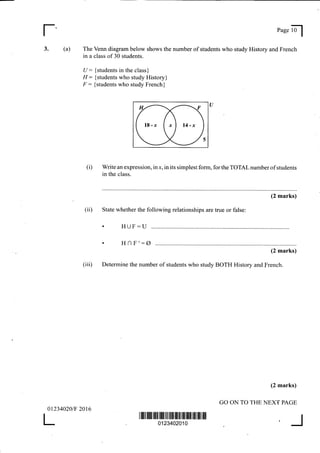 Csec maths paper2_2010-2016