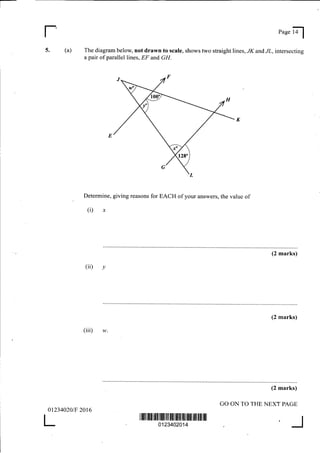 Csec maths paper2_2010-2016