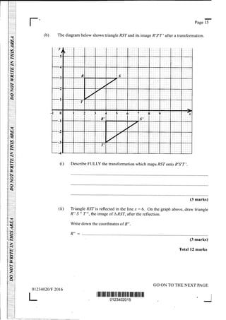 Csec maths paper2_2010-2016