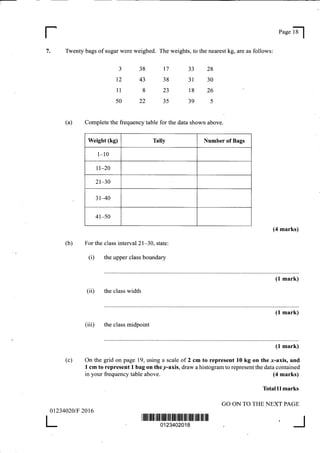 Csec maths paper2_2010-2016