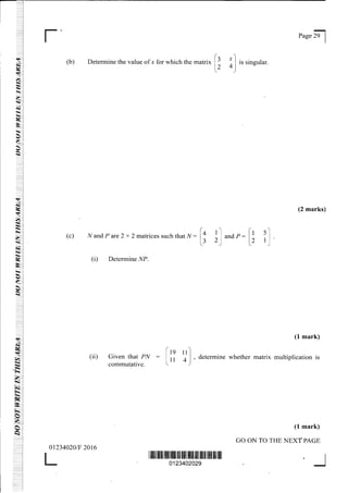 Csec maths paper2_2010-2016