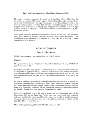 3DSHU±$OWHUQDWLYHWRWKH6FKRRO%DVHG$VVHVVPHQW6%$ 